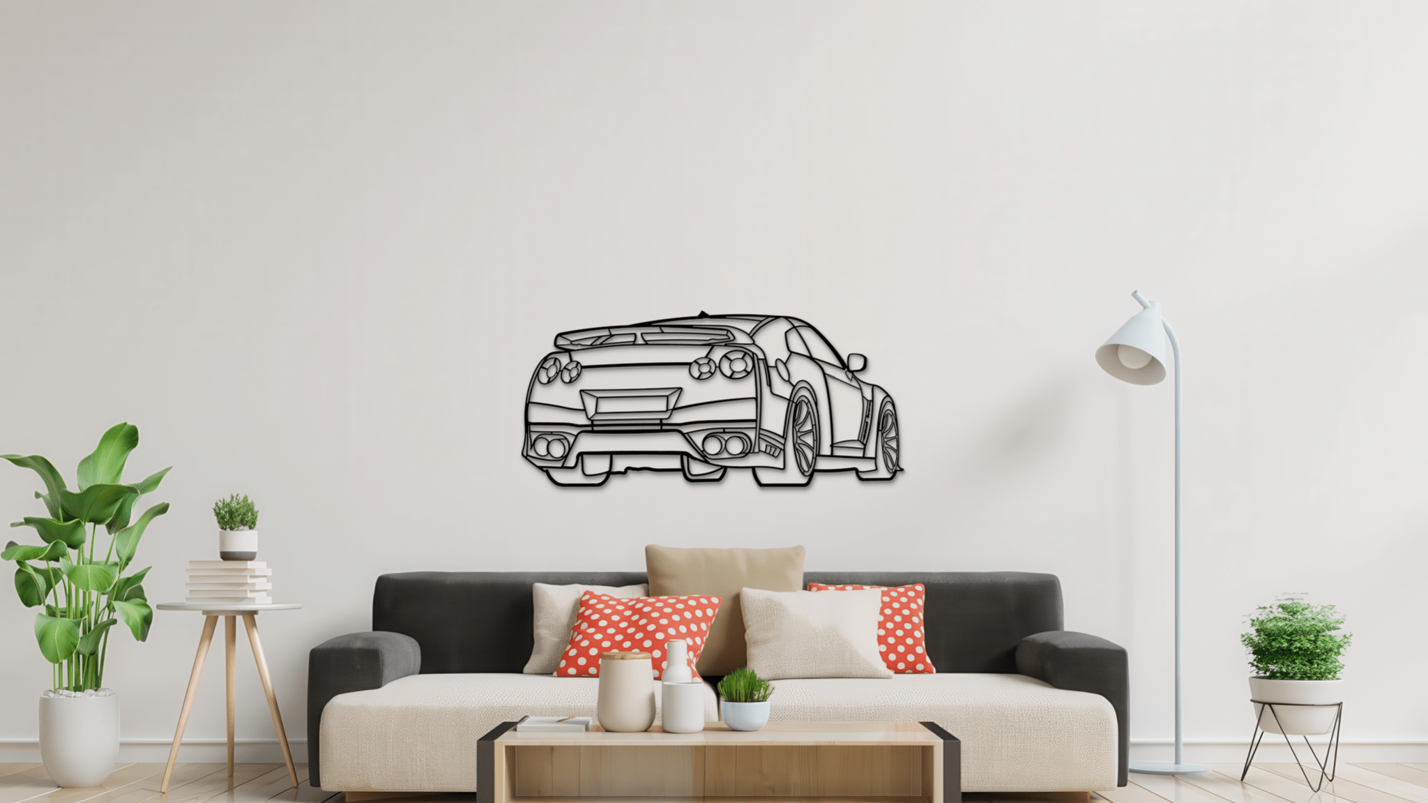 Nissan GTR(R35) - Metal Wall Art
