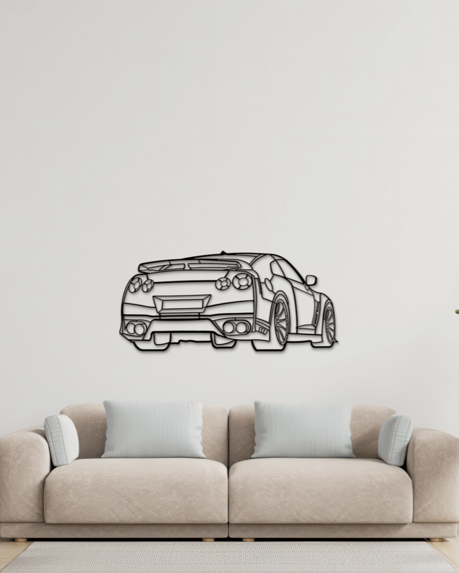 Nissan GTR(R35) - Metal Wall Art