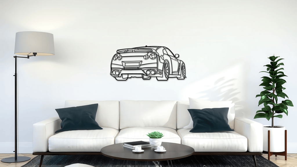 Nissan GTR(R35) - Metal Wall Art