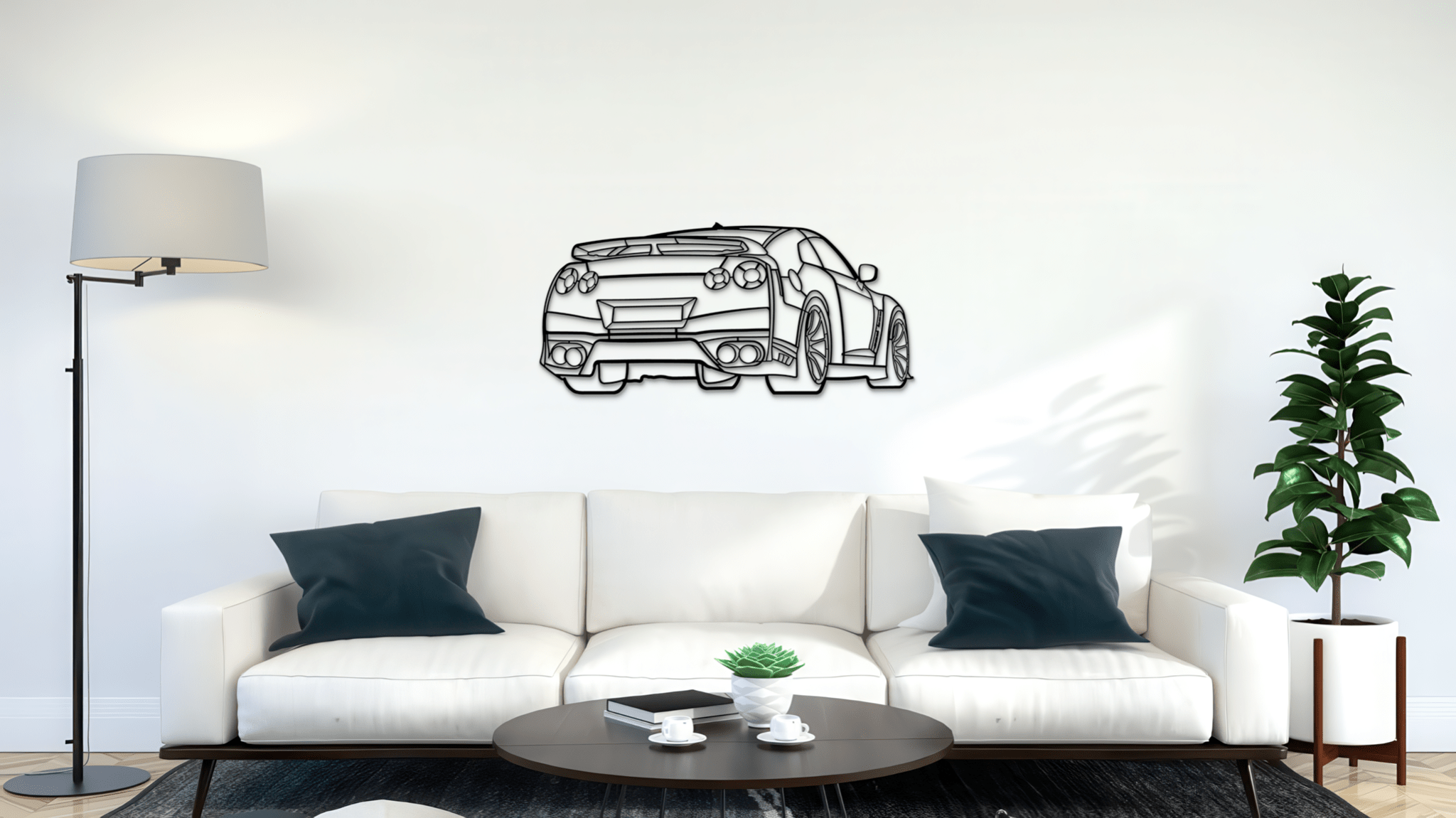 Nissan GTR(R35) - Metal Wall Art