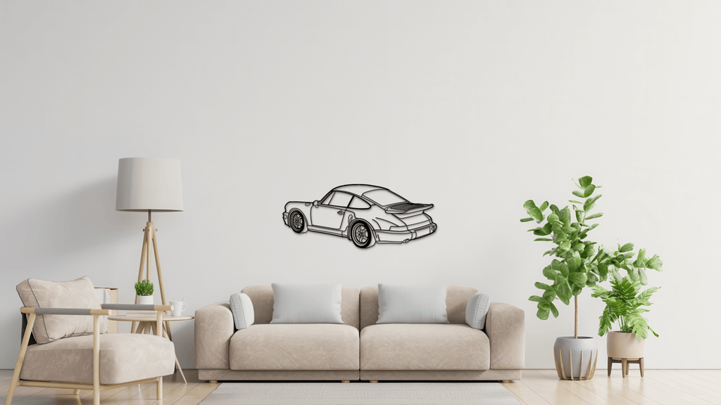 Porsche 964 lightweight - Metal Wall Art