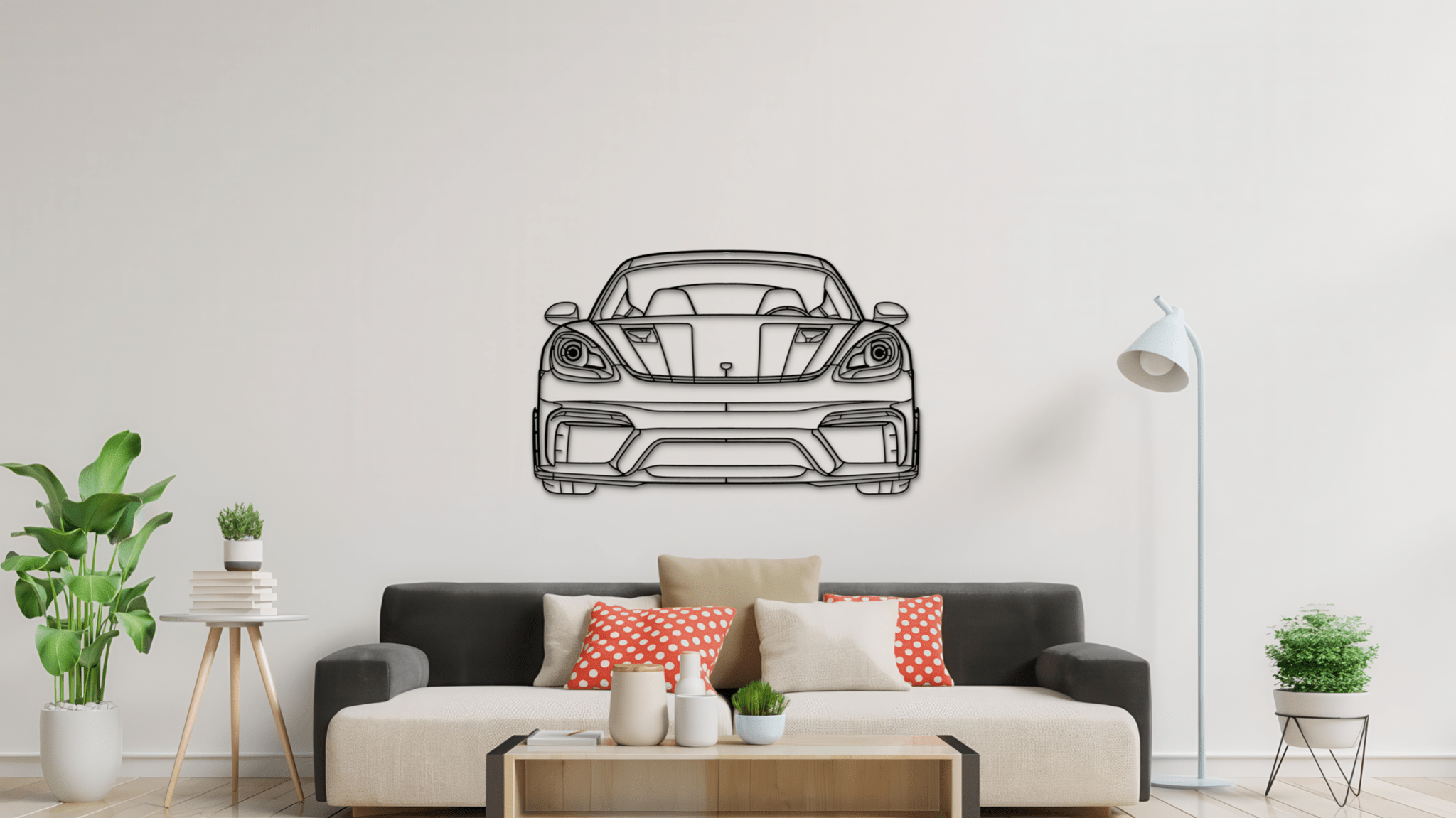 Porsche 982 GT4RS - Metal Wall Art