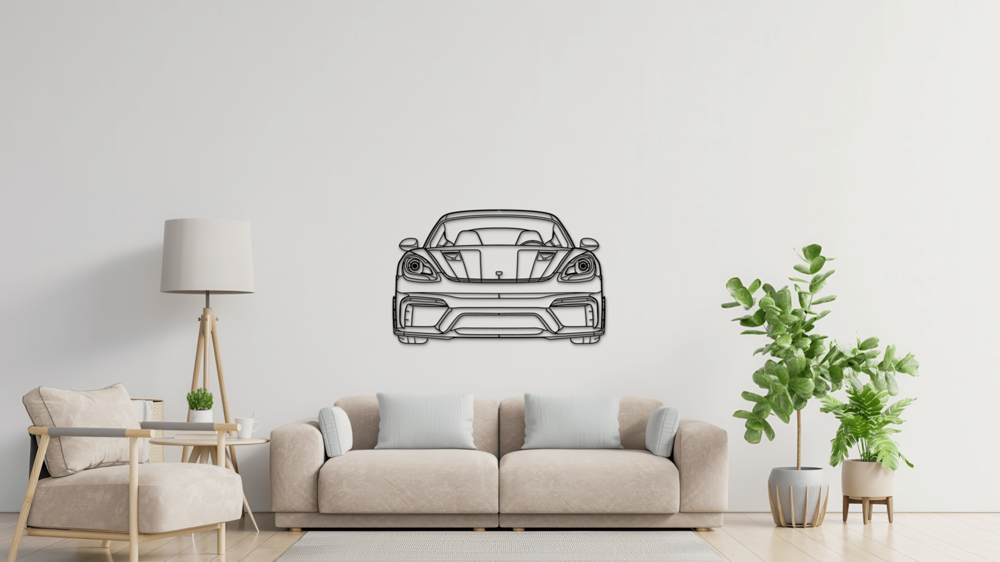 Porsche 982 GT4RS - Metal Wall Art