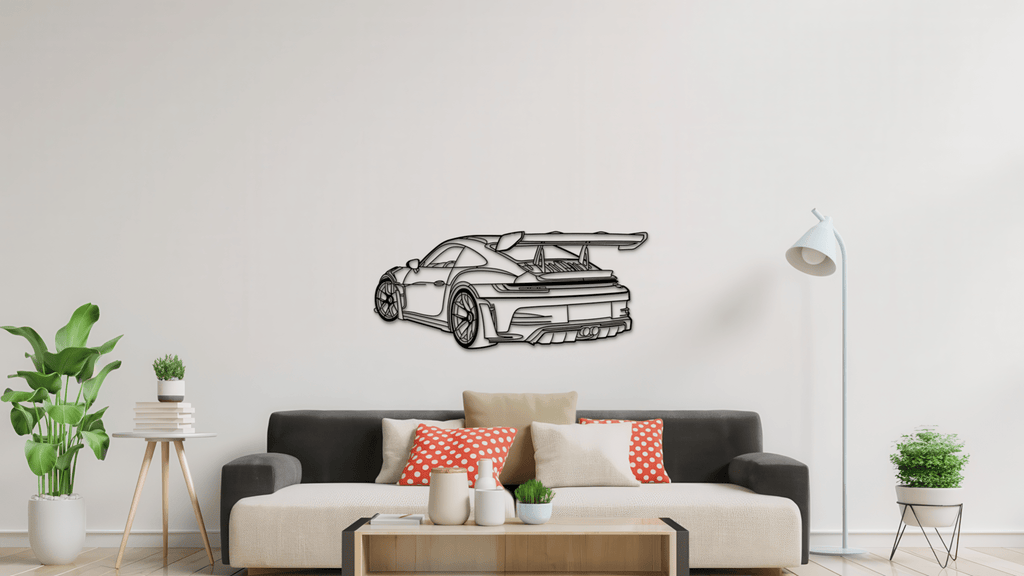 Porsche 992 GT3RS - Metal Wall Art