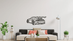 Porsche 992 GT3RS - Metal Wall Art