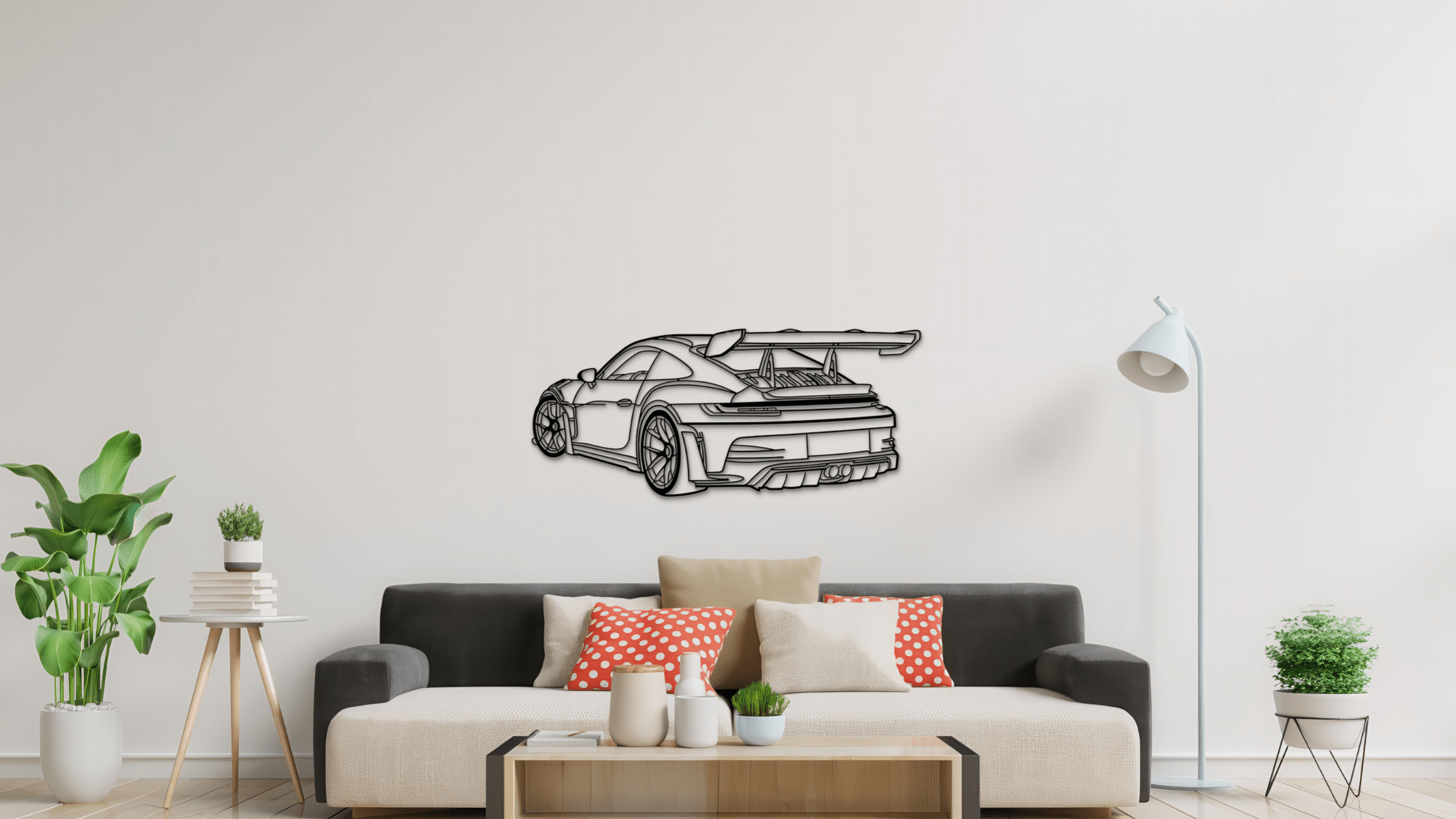 Porsche 992 GT3RS - Metal Wall Art