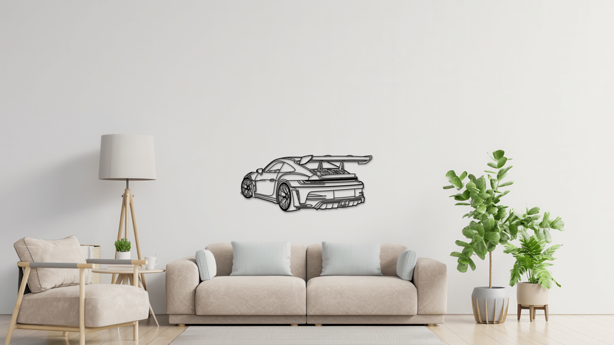 Porsche 992 GT3RS - Metal Wall Art