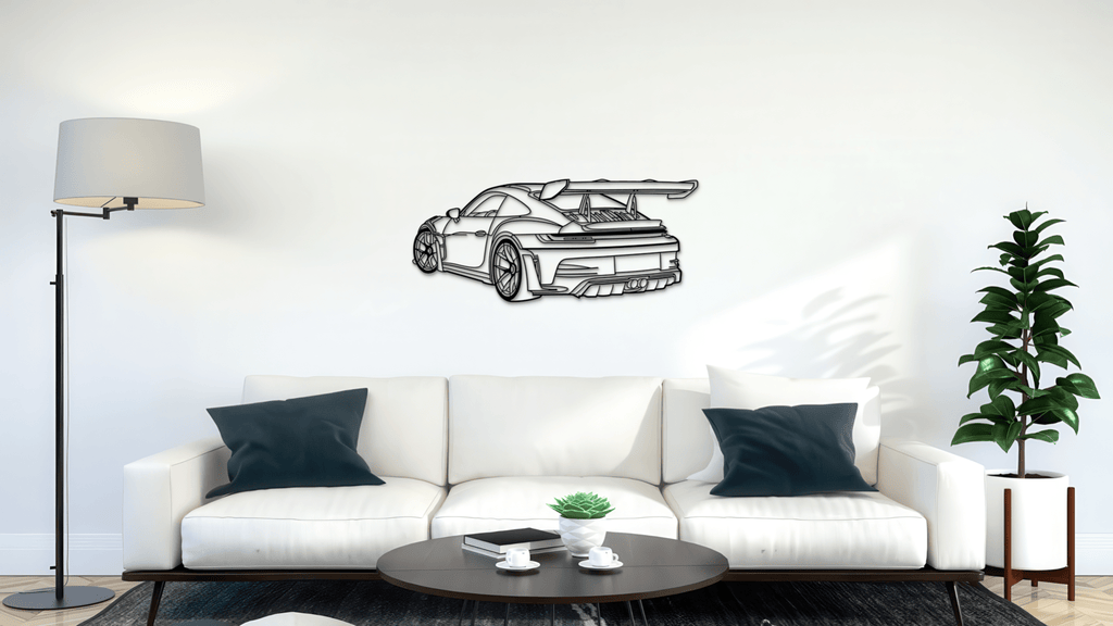 Porsche 992 GT3RS - Metal Wall Art