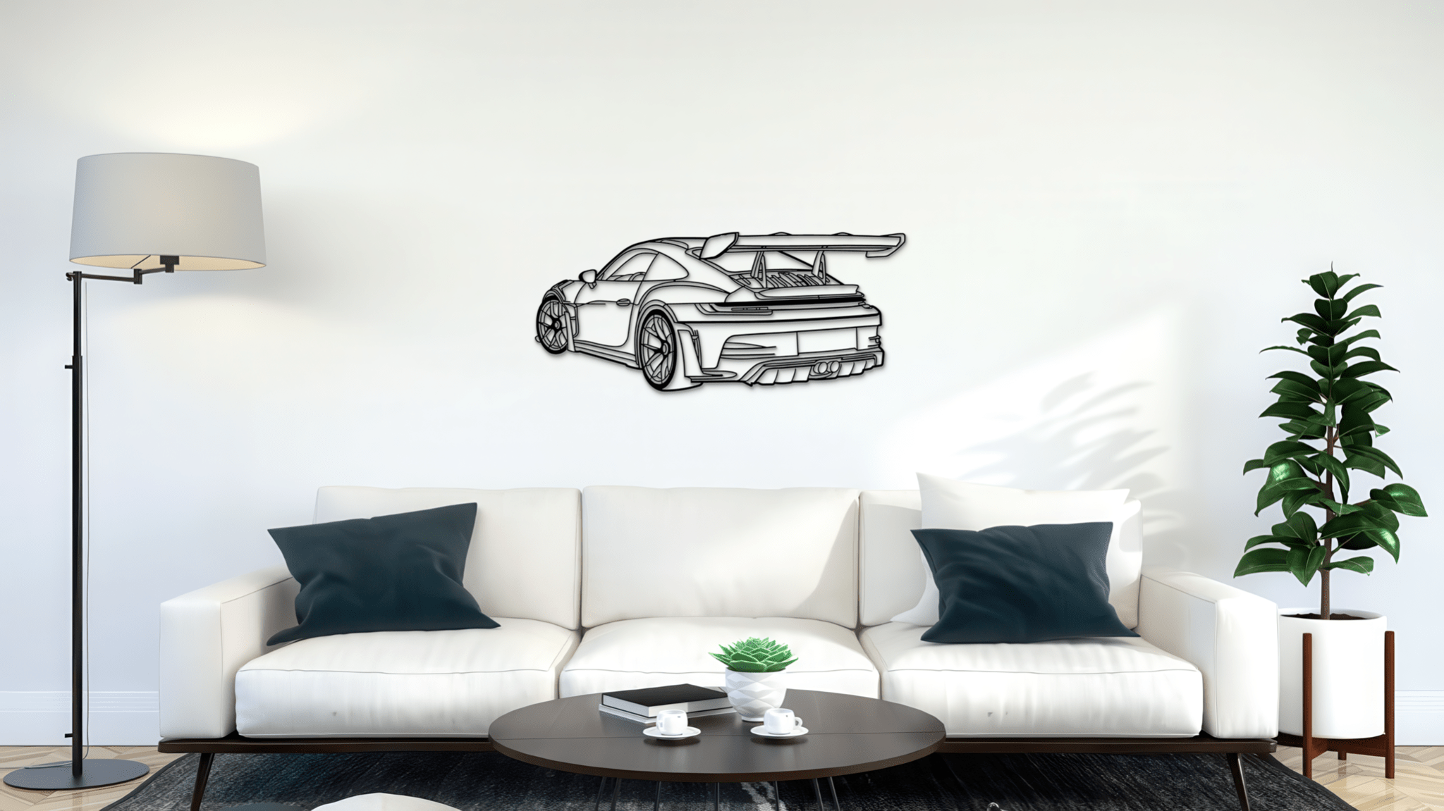 Porsche 992 GT3RS - Metal Wall Art