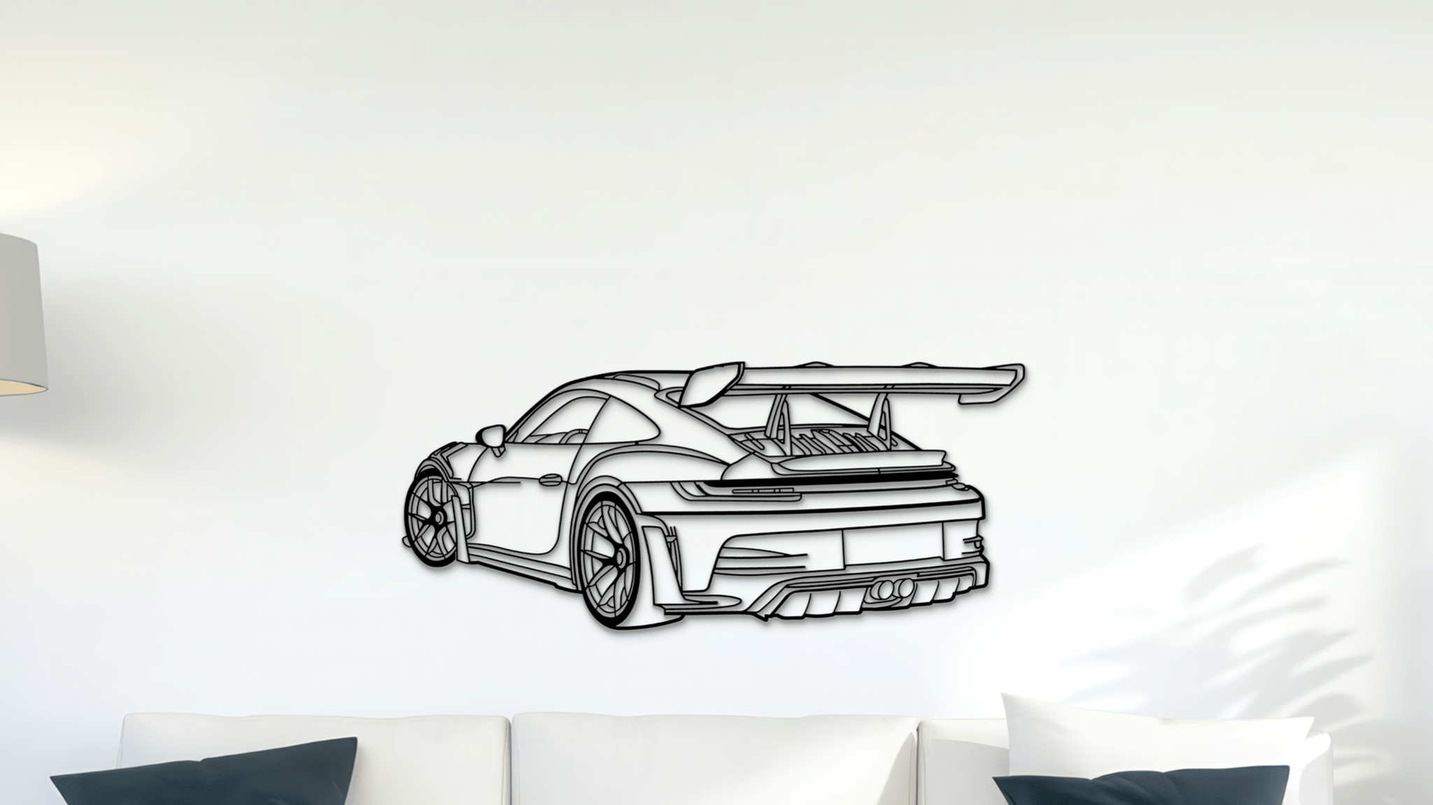 Porsche 992 GT3RS - Metal Wall Art
