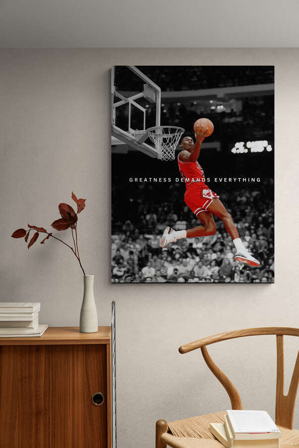 Michael Jordan - "Greatness Demands Everything"