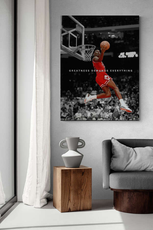 Michael Jordan - "Greatness Demands Everything"