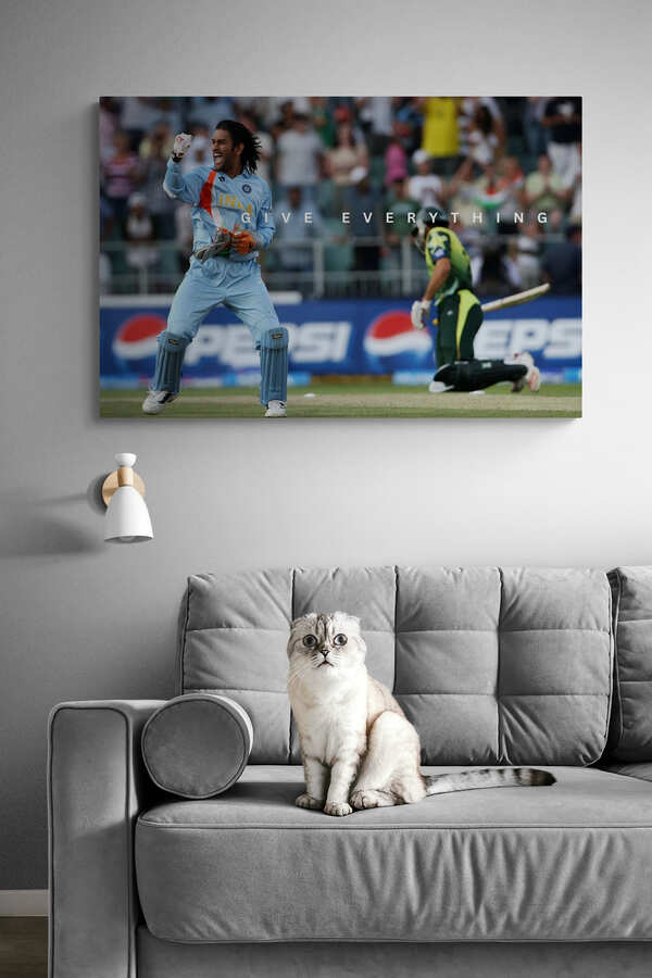 MS Dhoni - "Give Everything"