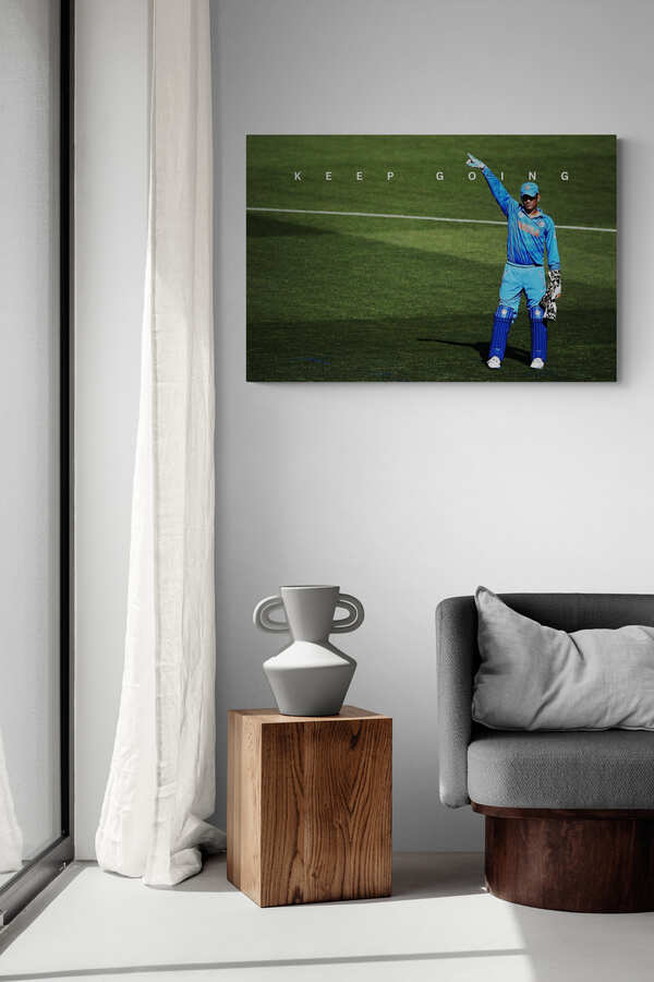 MS Dhoni - "Keep Going"