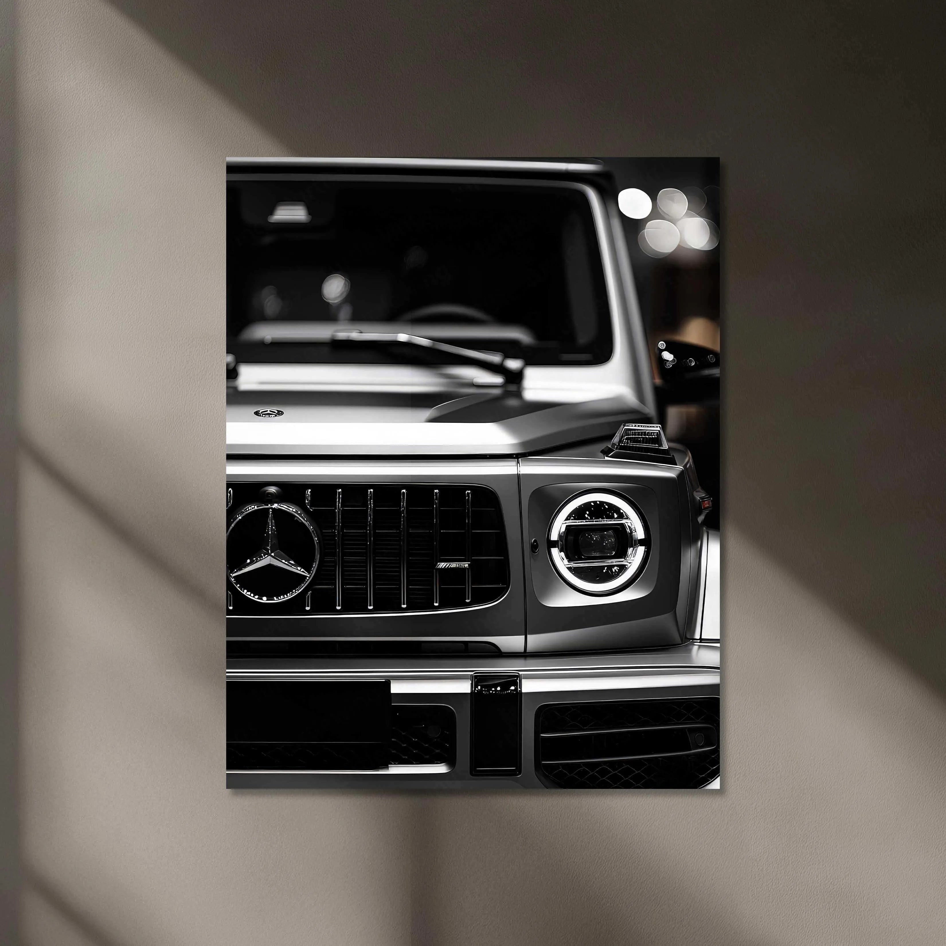 Mercedes GLS G Wagon Neon LED Metal Frame 2