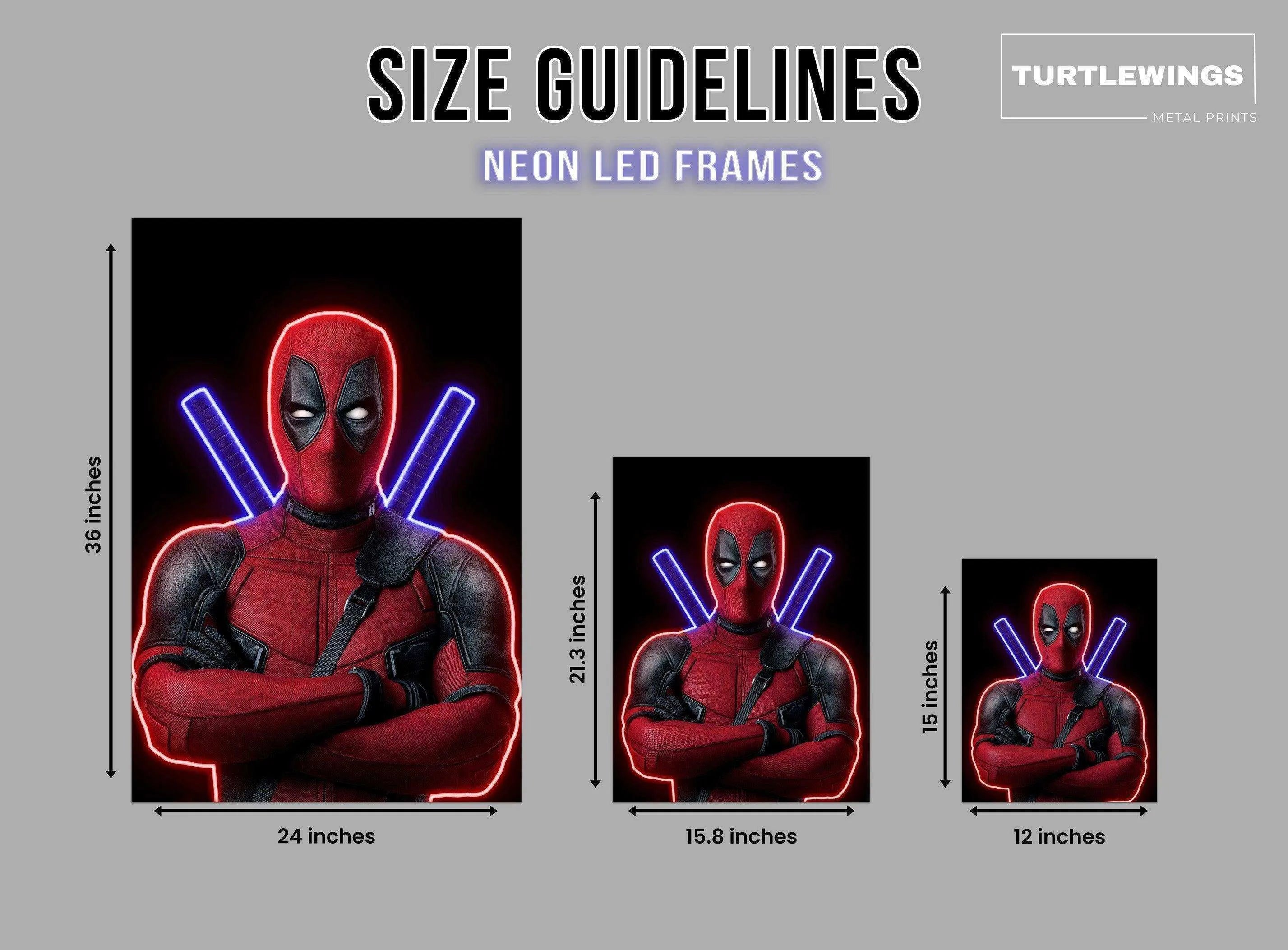 Defender Neon LED Metal Frame â Bold and Rugged Wall Art for Off-Road Enthusiasts 1