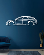 Audi RS6 2020 - Metal Wall Art