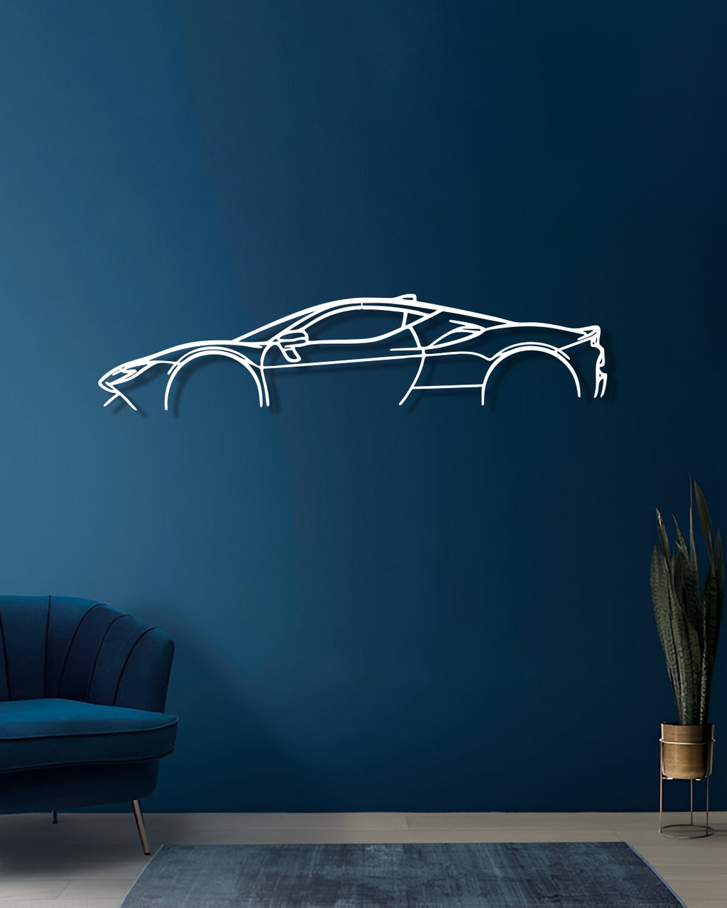 Ferrari SF90 Stradale - Metal Wall Art