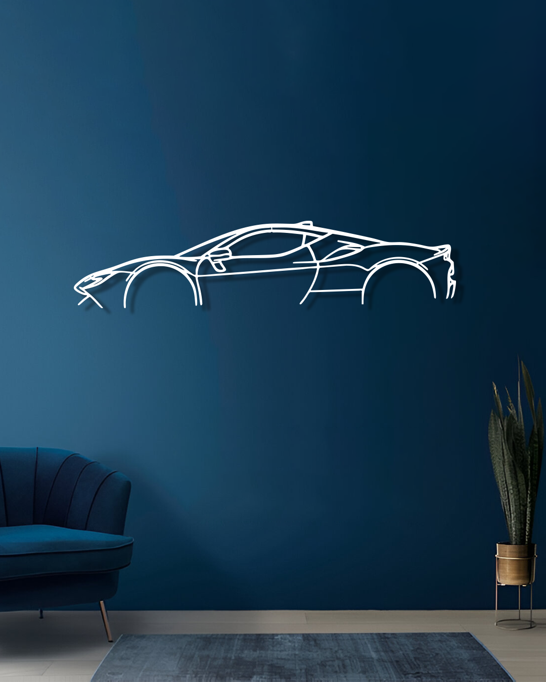 Ferrari SF90 Stradale - Metal Wall Art