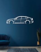 Audi RS5 2018 - Metal Wall Art