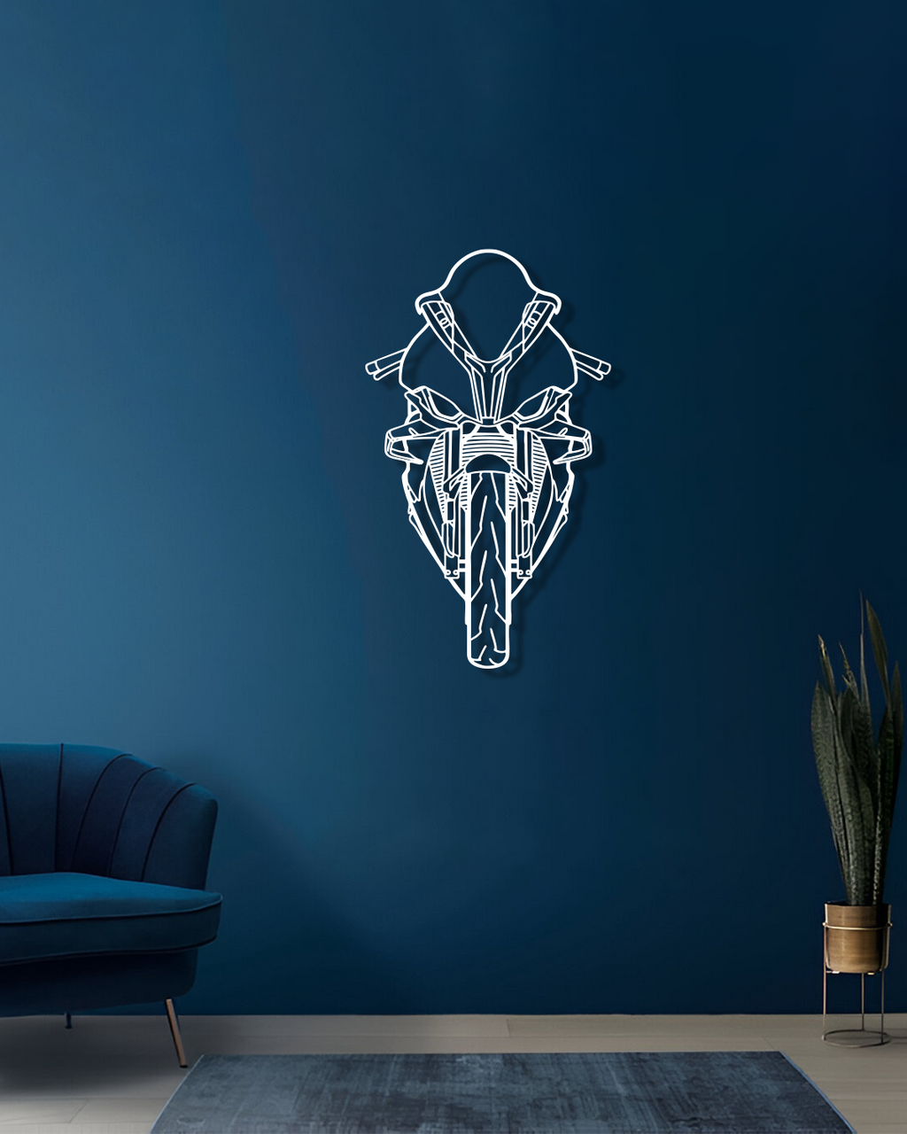 BMW M1000RR 2022 - Metal Wall Art