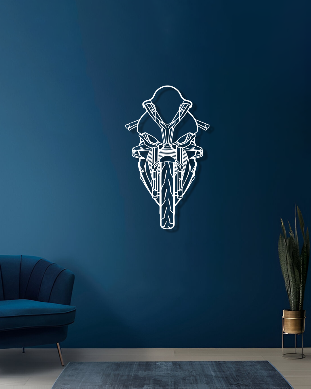 BMW M1000RR 2022 - Metal Wall Art