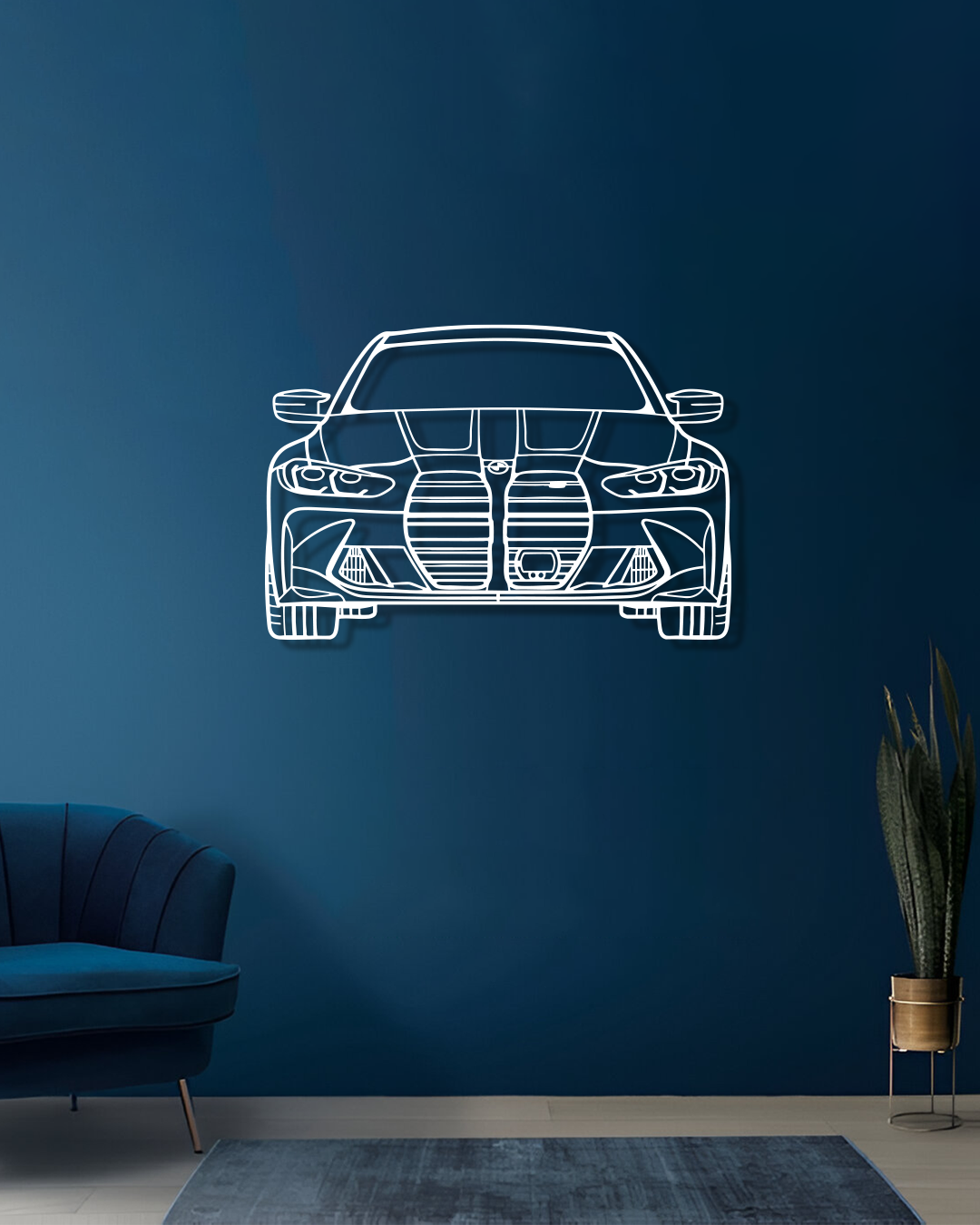 BMW M4 G82 - Metal Wall Art