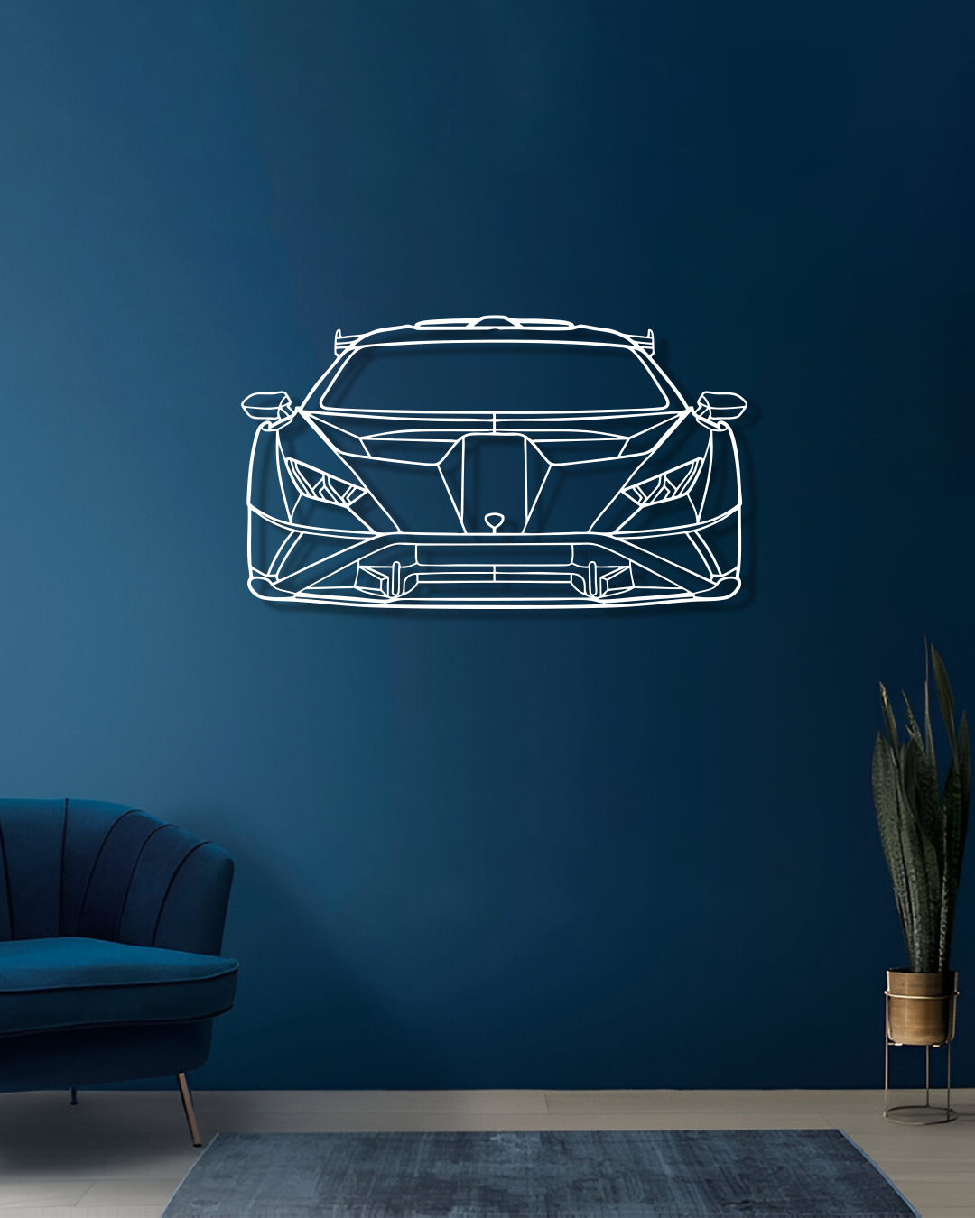 Lamborghini Huracan STO - Metal Wall Art