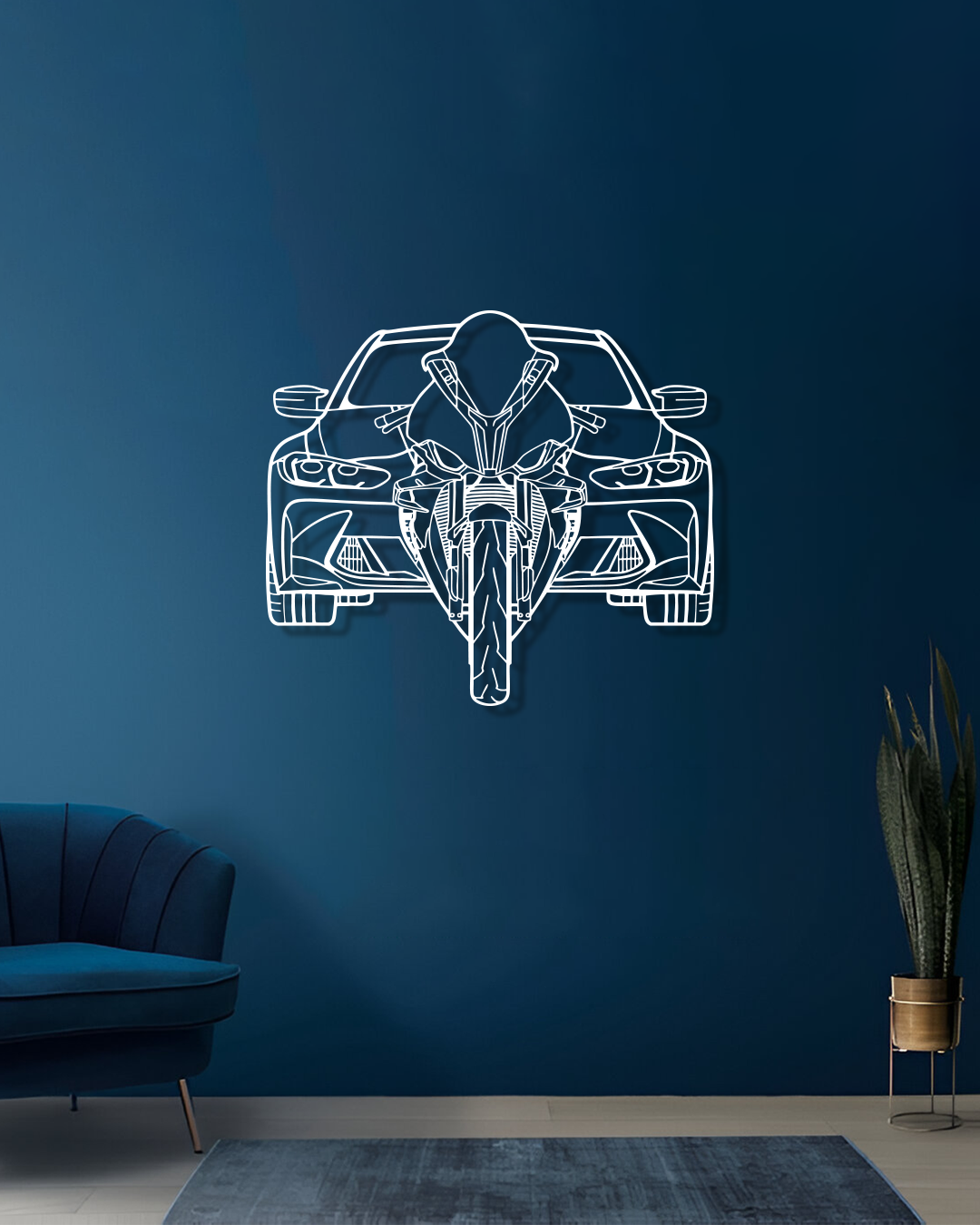 BMW Dreamteam Kalaakare® MasterArt - Metal Wall Art