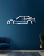 BMW E36 M3 - Metal Wall Art