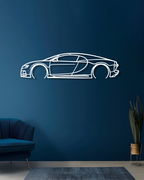 Bugatti Chiron - Metal Wall Art