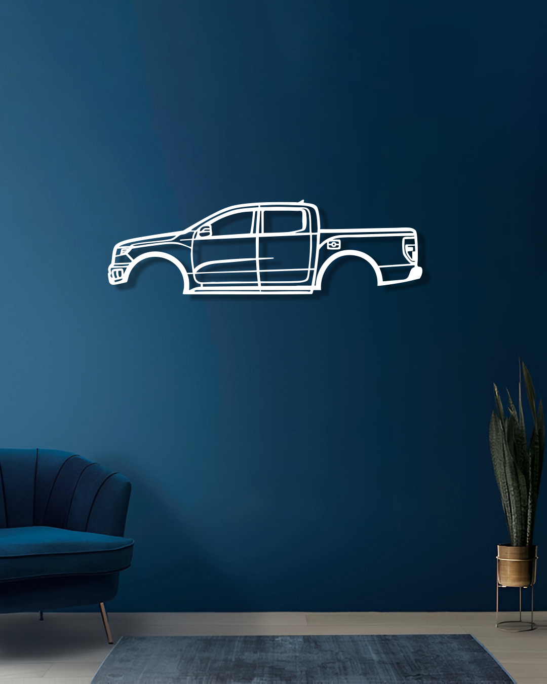 Ford F150 - Metal Wall Art