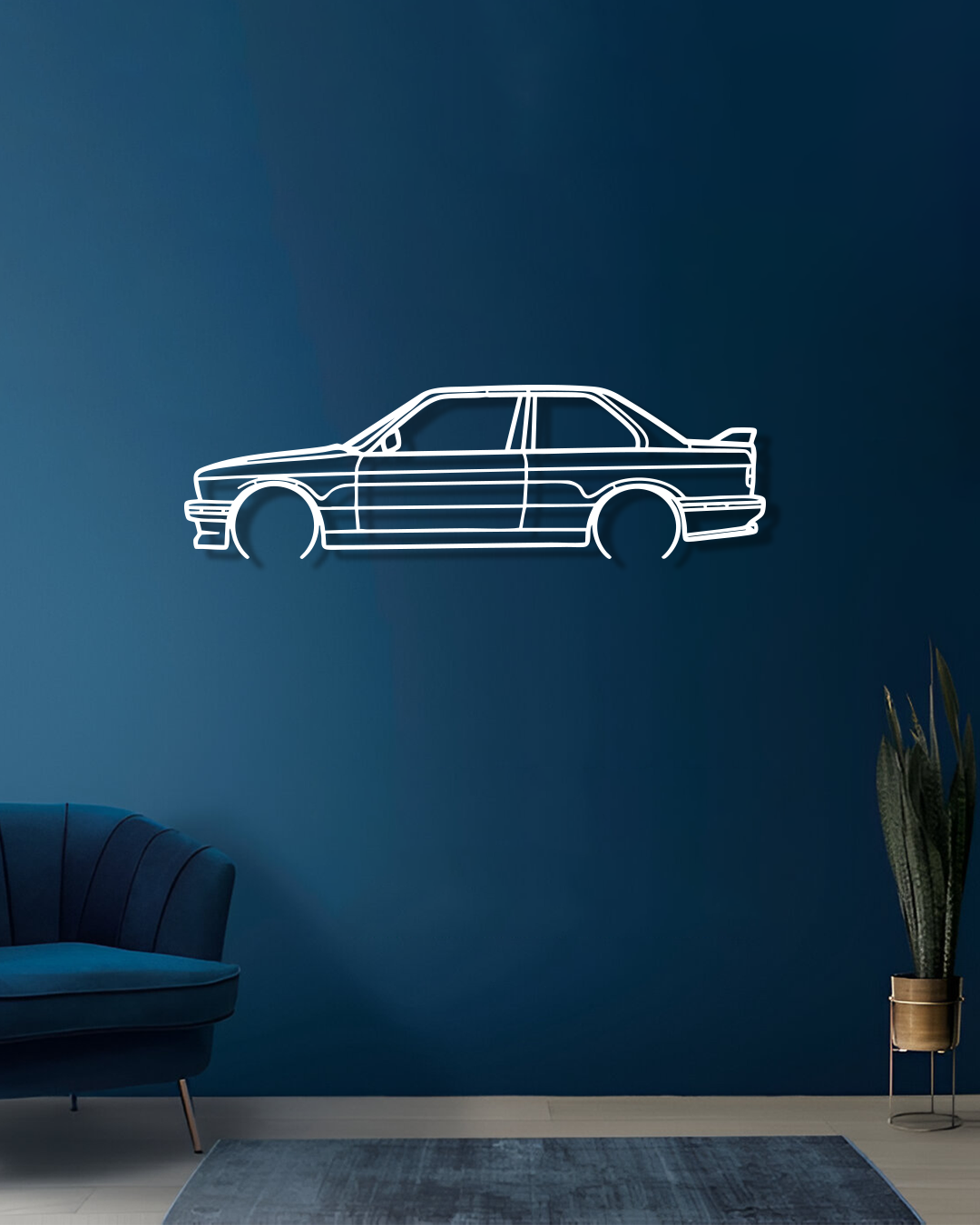 BMW E30 M3 - Metal Wall Art