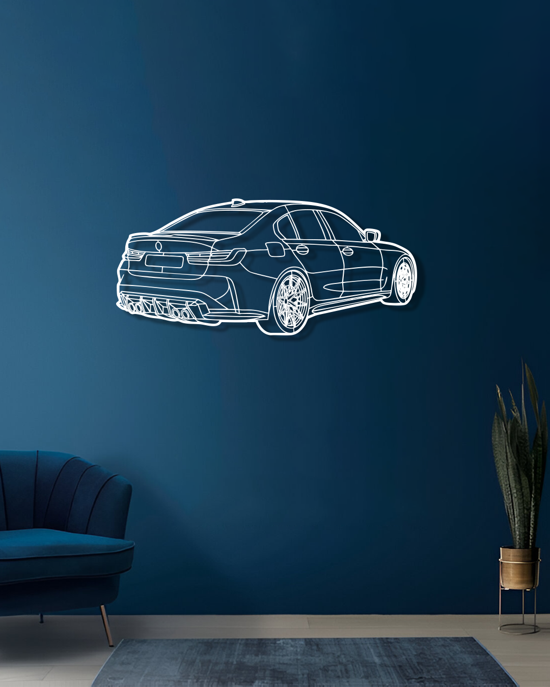 BMW M3 G80 - Metal Wall Art