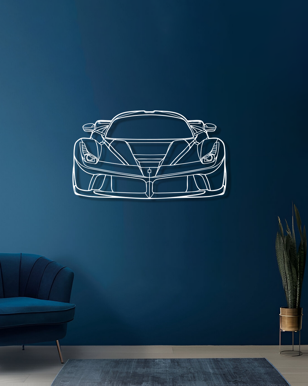 Ferrari LaFerrari - Metal Wall Art