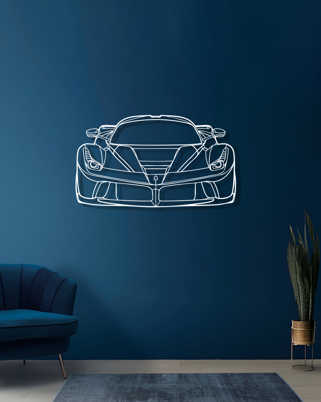 Ferrari LaFerrari - Metal Wall Art