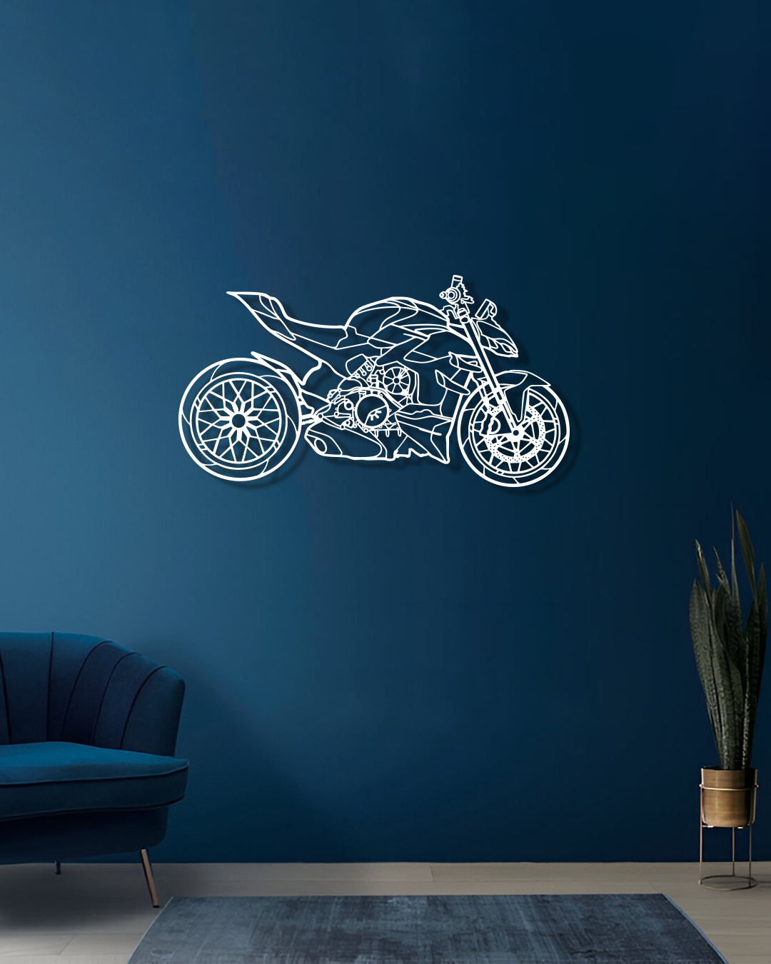 Ducati Streetfighter 2023 - Metal Wall Art