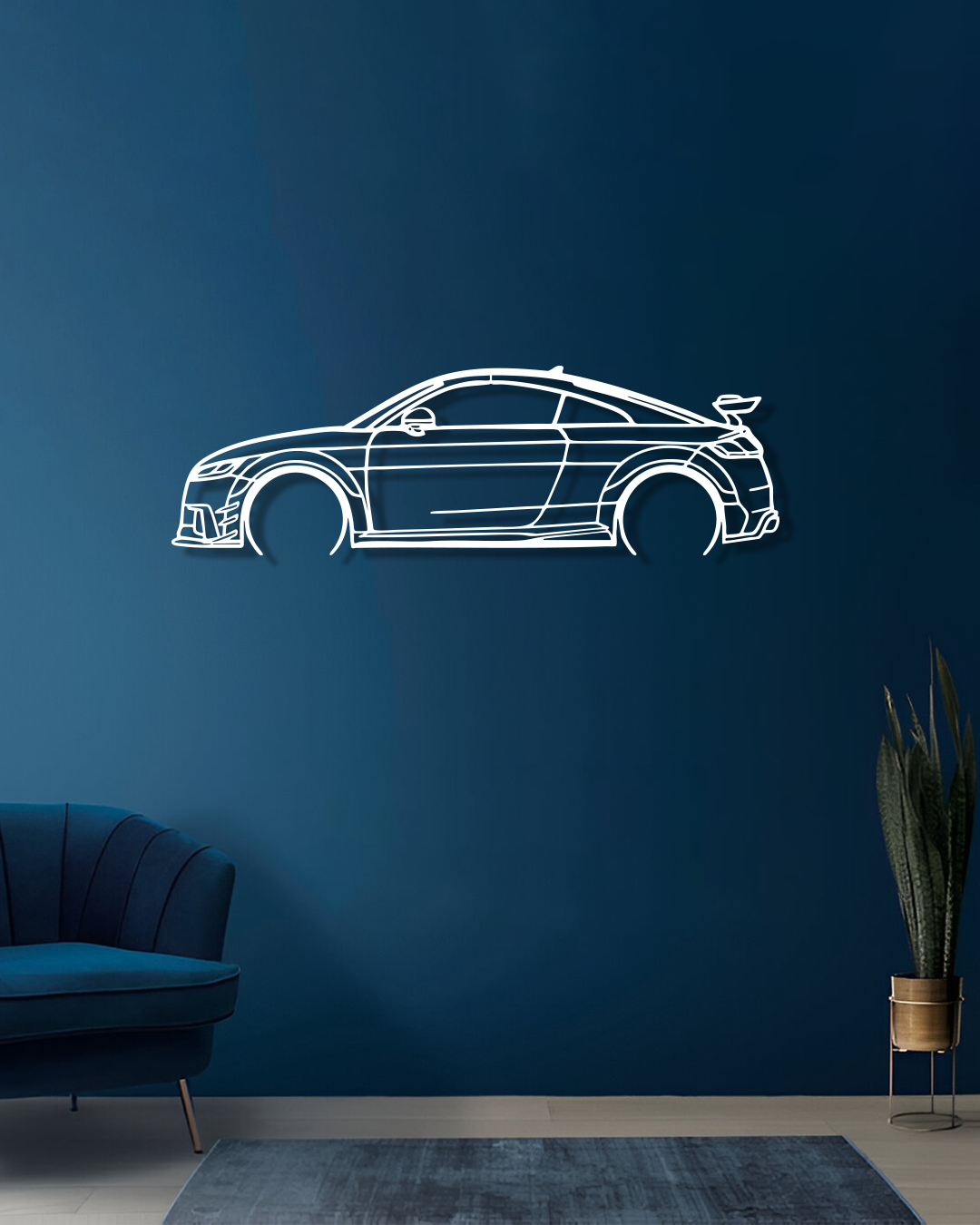 Audi TT RS 2022 - Metal Wall Art